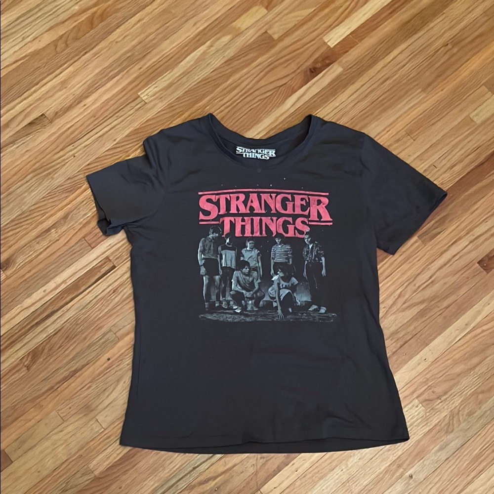 MAD Engine Black Stranger Things Tee